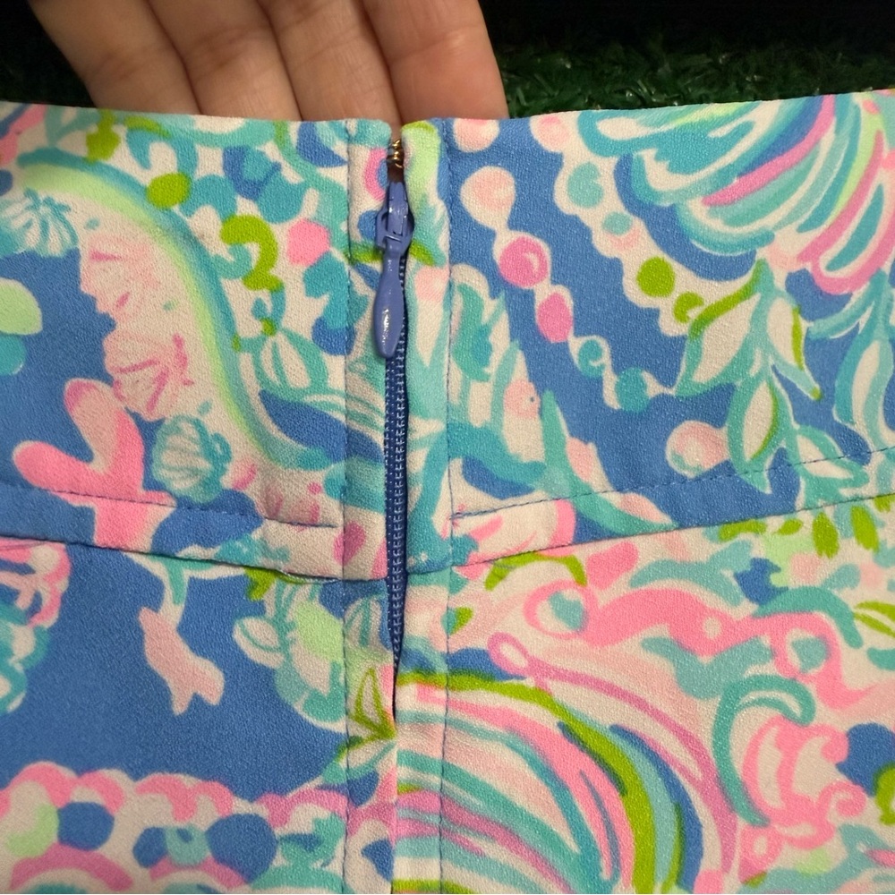 Lilly Pulitzer Jonas Skort Floral Dream Team Print Hampton Vacation Beach - Picture 6 of 10